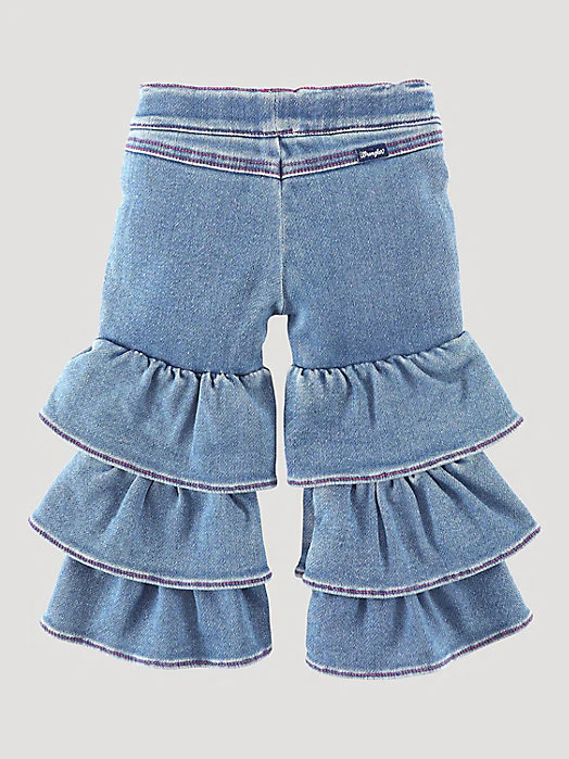 Bella Cowbaby Ruffle Bell jeans - Image 2