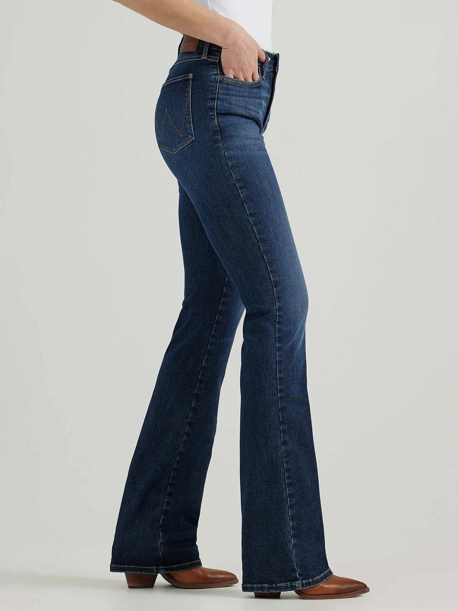 Bespoke Extra Stretch Bootcut Deep Sea Women's - Image 4