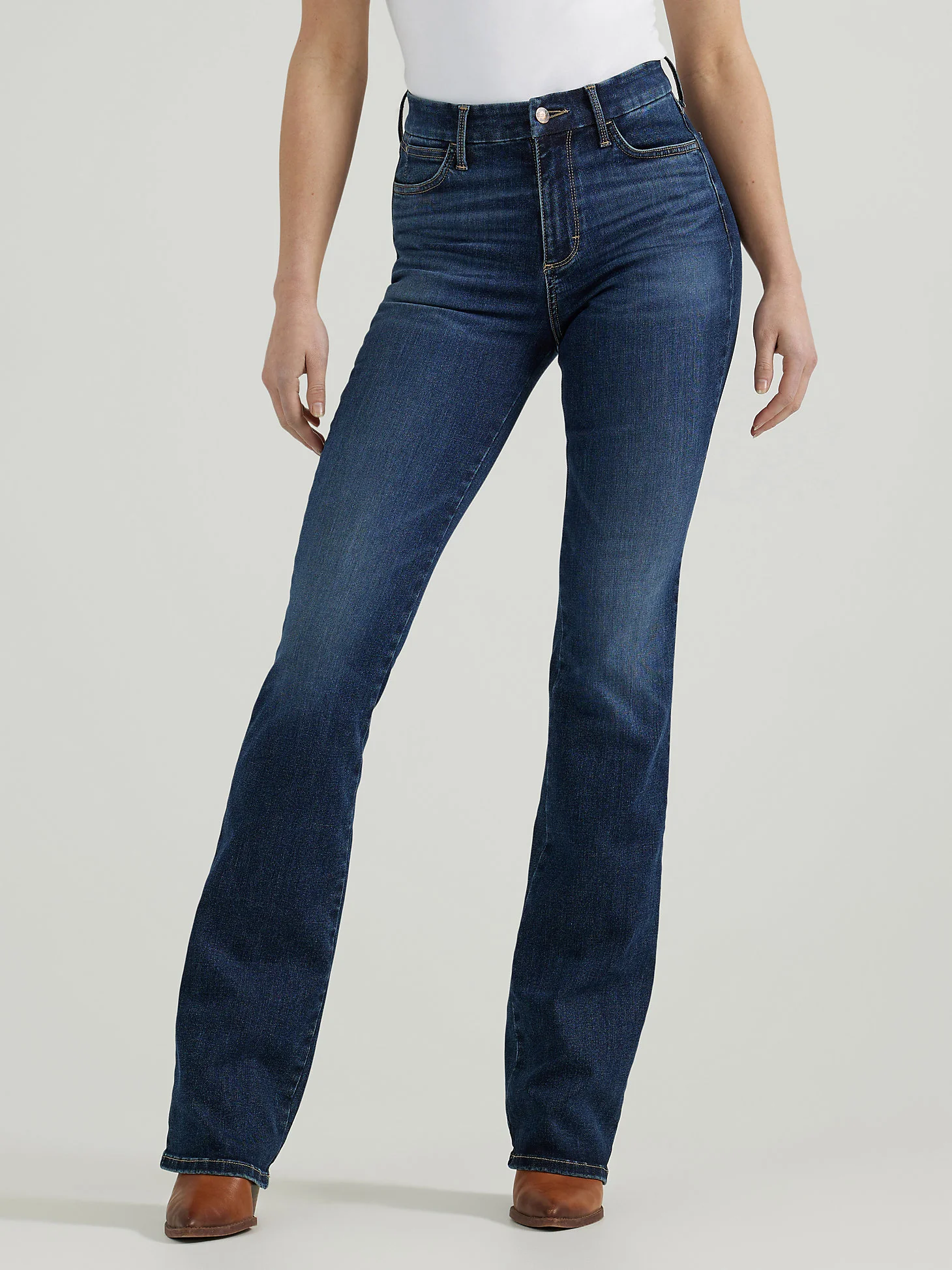 Bespoke Extra Stretch Bootcut Deep Sea Women's - Image 5