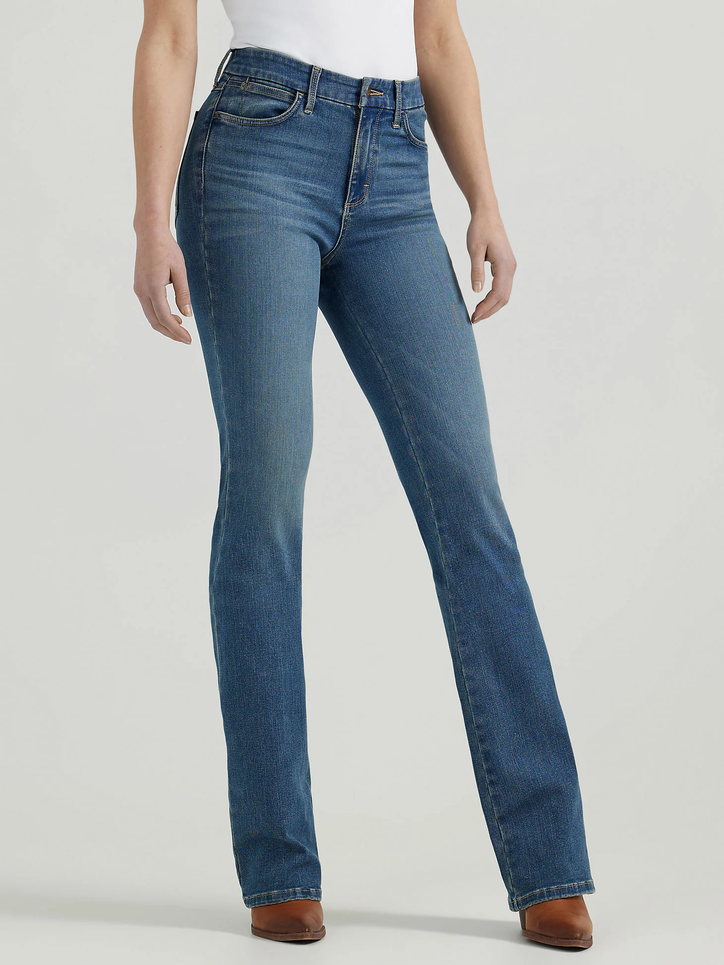 Bespoke Extra Stretch Bootcut Stonewash Women's - Image 5