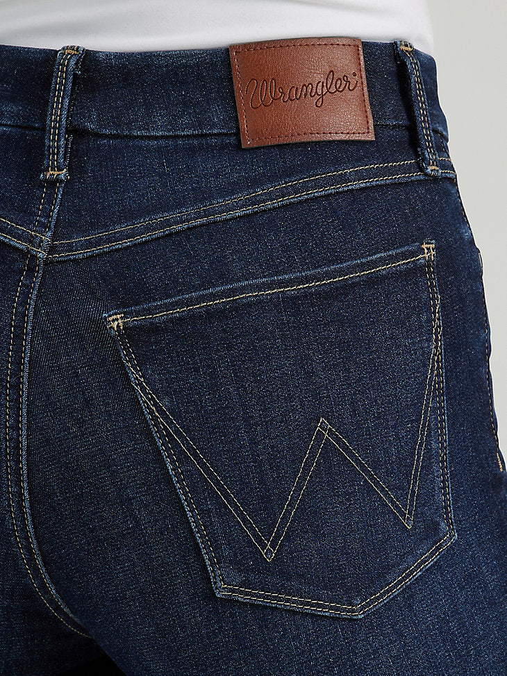 Bespoke Women's Extra Stretch Flare Darkwash - Image 7