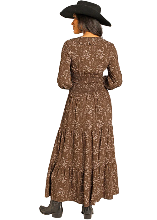 Beth Tiered Maxi Dress - Image 2
