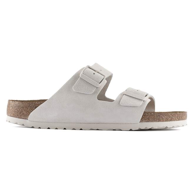 Birkenstock Arizona Soft Footbed Antique White Sandal - Image 3