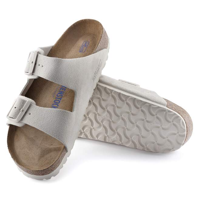 Birkenstock Arizona Soft Footbed Antique White Sandal - Image 4