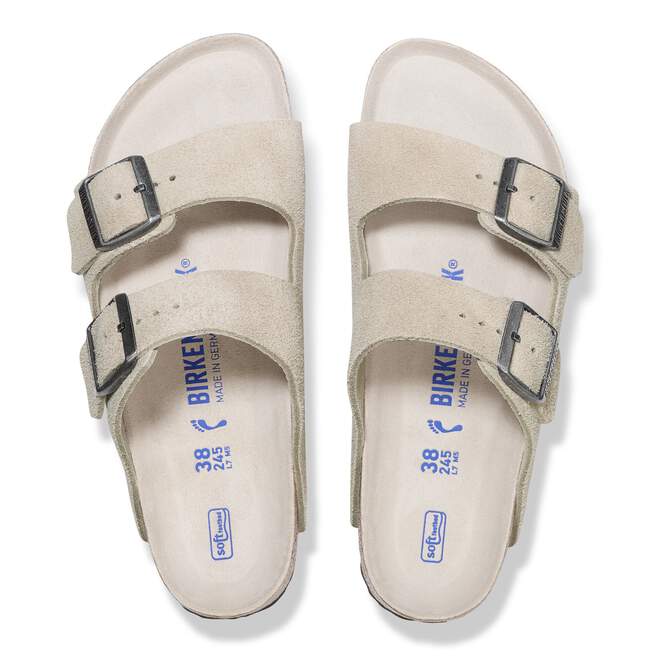 Birkenstock Arizona Soft Footbed Oyster Tonal Sandal - Image 2