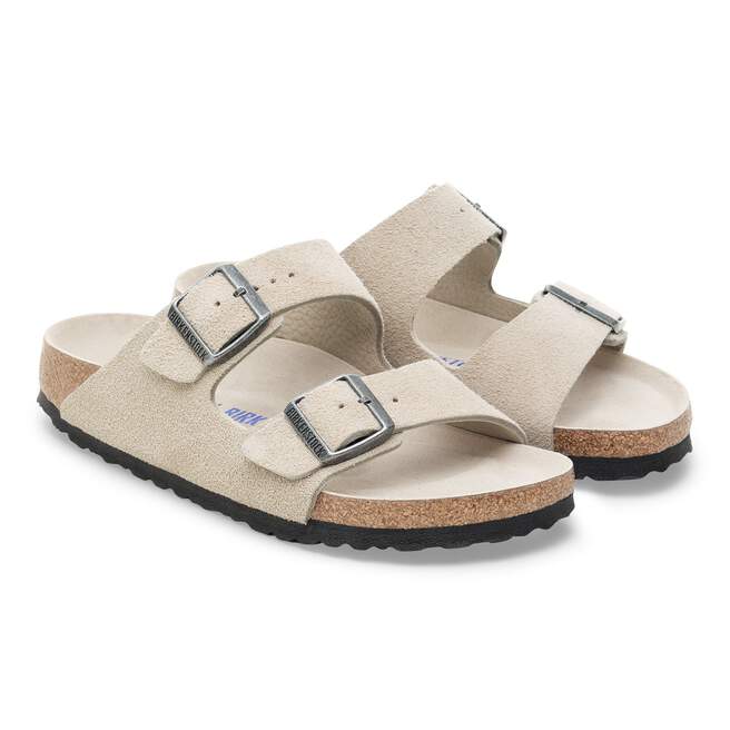 Birkenstock Arizona Soft Footbed Oyster Tonal Sandal - Image 4