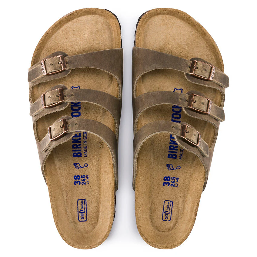 Birkenstock Florida Soft Footbed Tobacco Brown - Image 3
