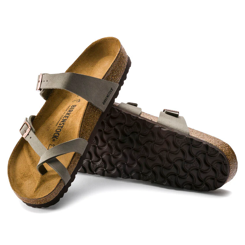 Birkenstock Mayari Birkibuc Stone - Image 2