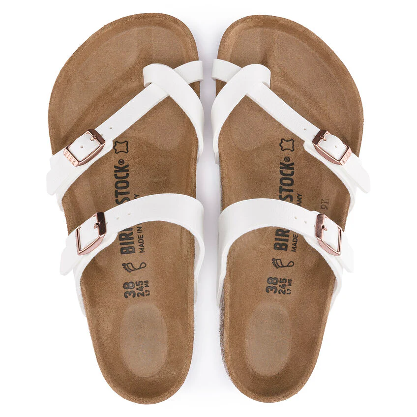 Birkenstock Mayari Birko-Flor White - Image 3