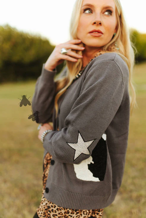 Black Baldy Cattle Cardi - Image 5