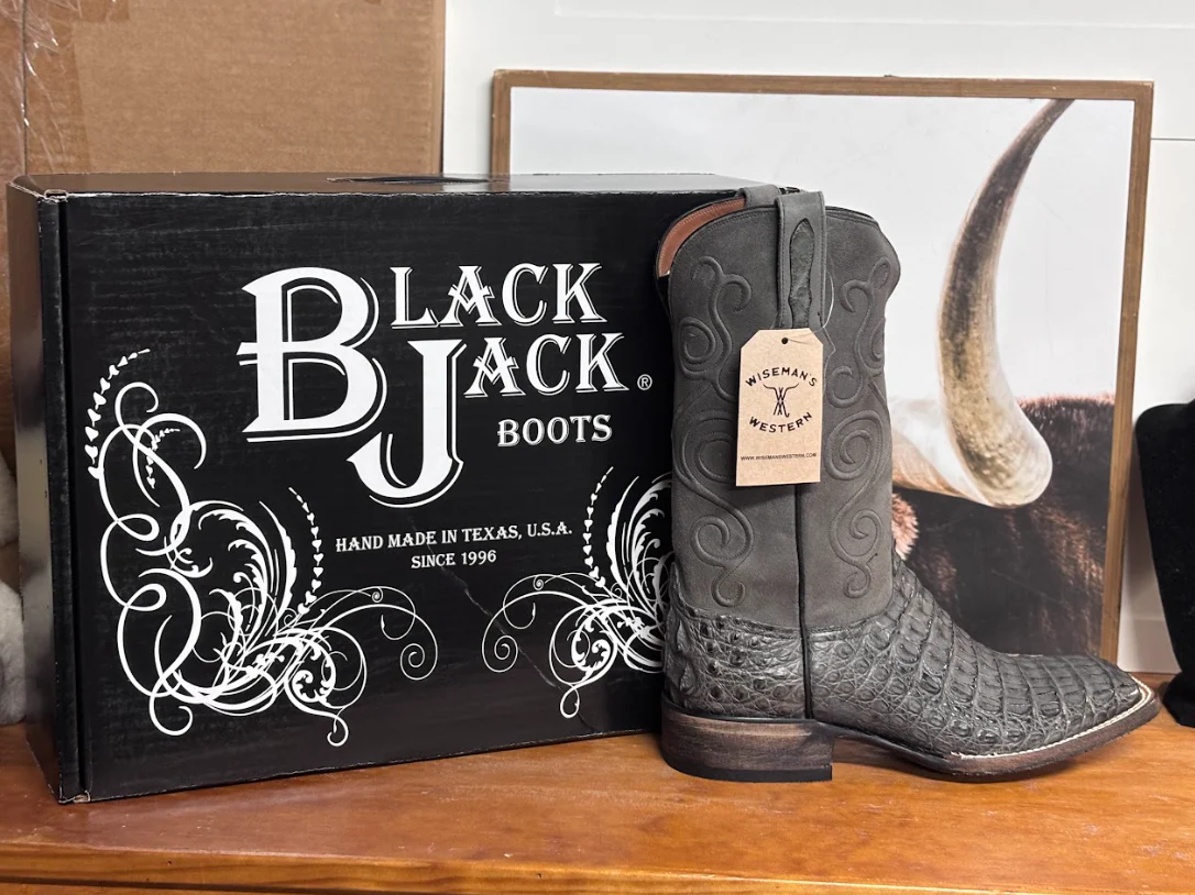 Black Jack Burnished Dark Gray Hornback - Image 2