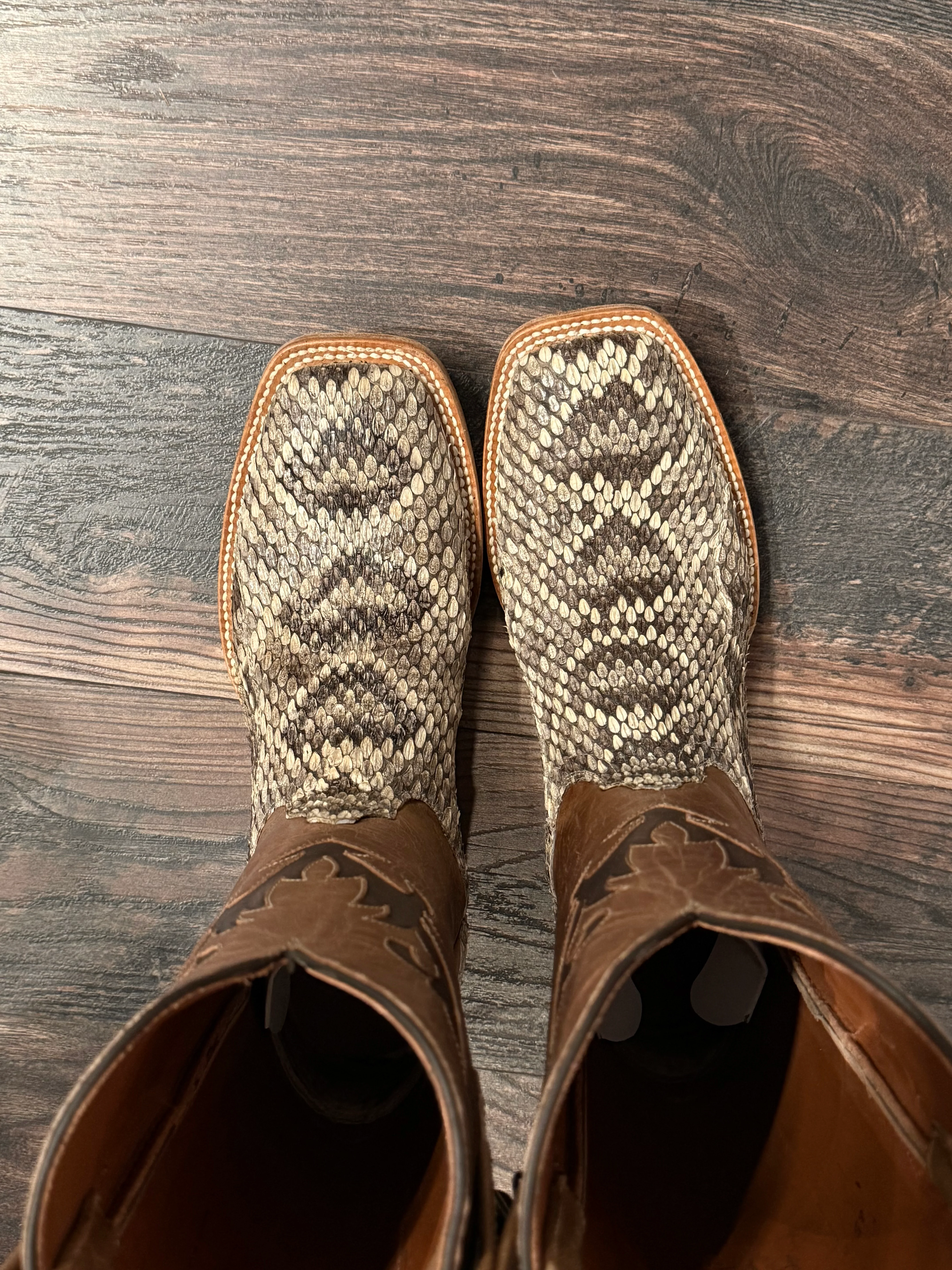 Black Jack Diamondback Rattle Snake Boots - Image 8