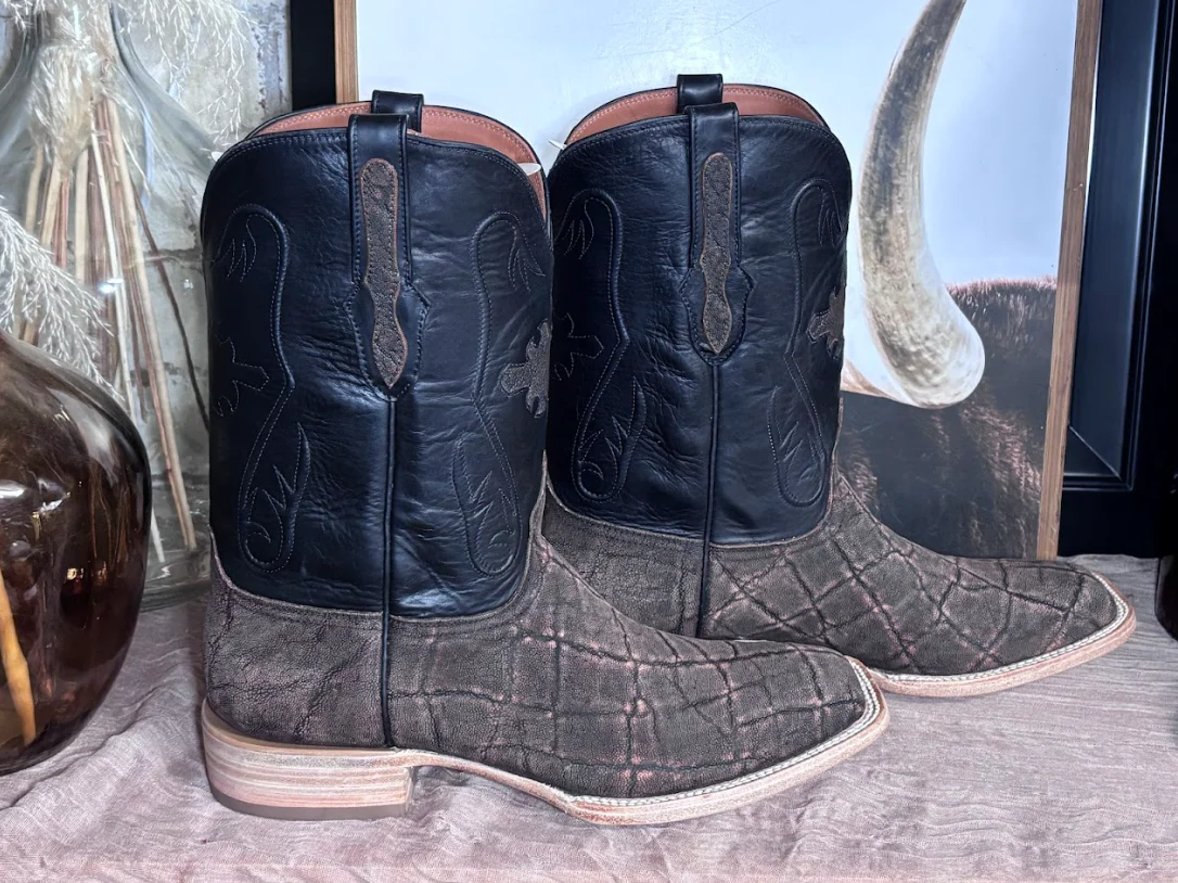 Black Jack Elephant Safari Cognac & Black Boots - Image 4