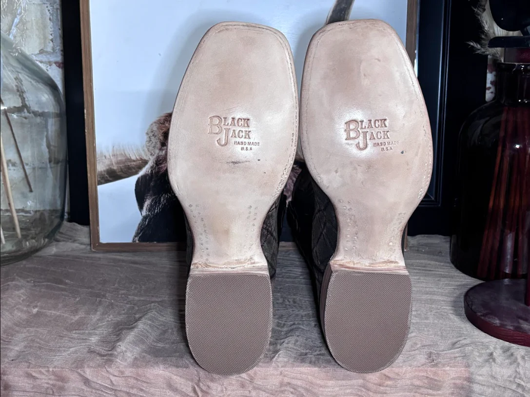 Black Jack Elephant Safari Cognac & Black Boots - Image 5
