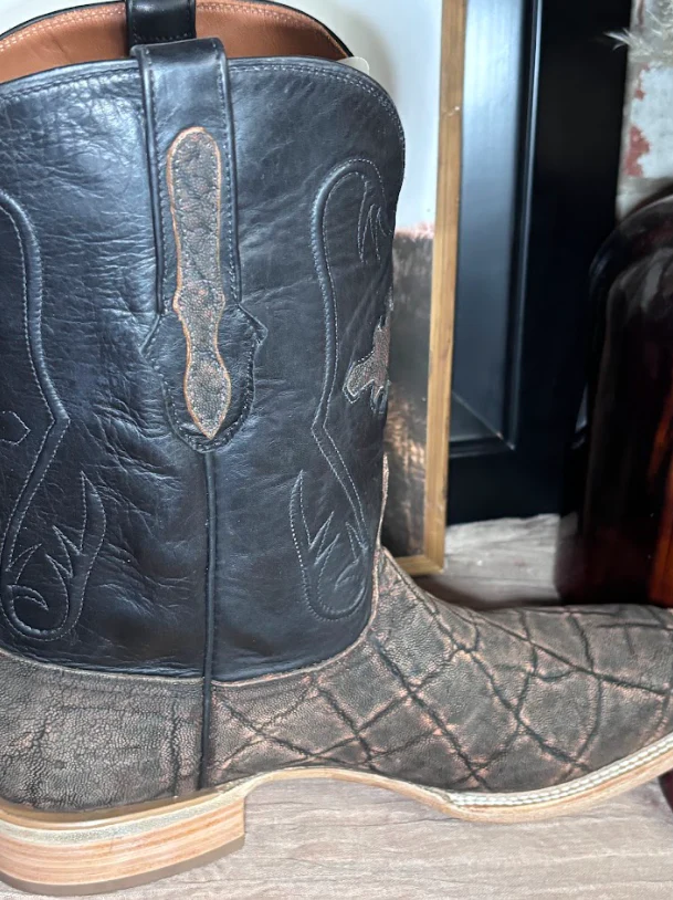Black Jack Elephant Safari Cognac & Black Boots - Image 7