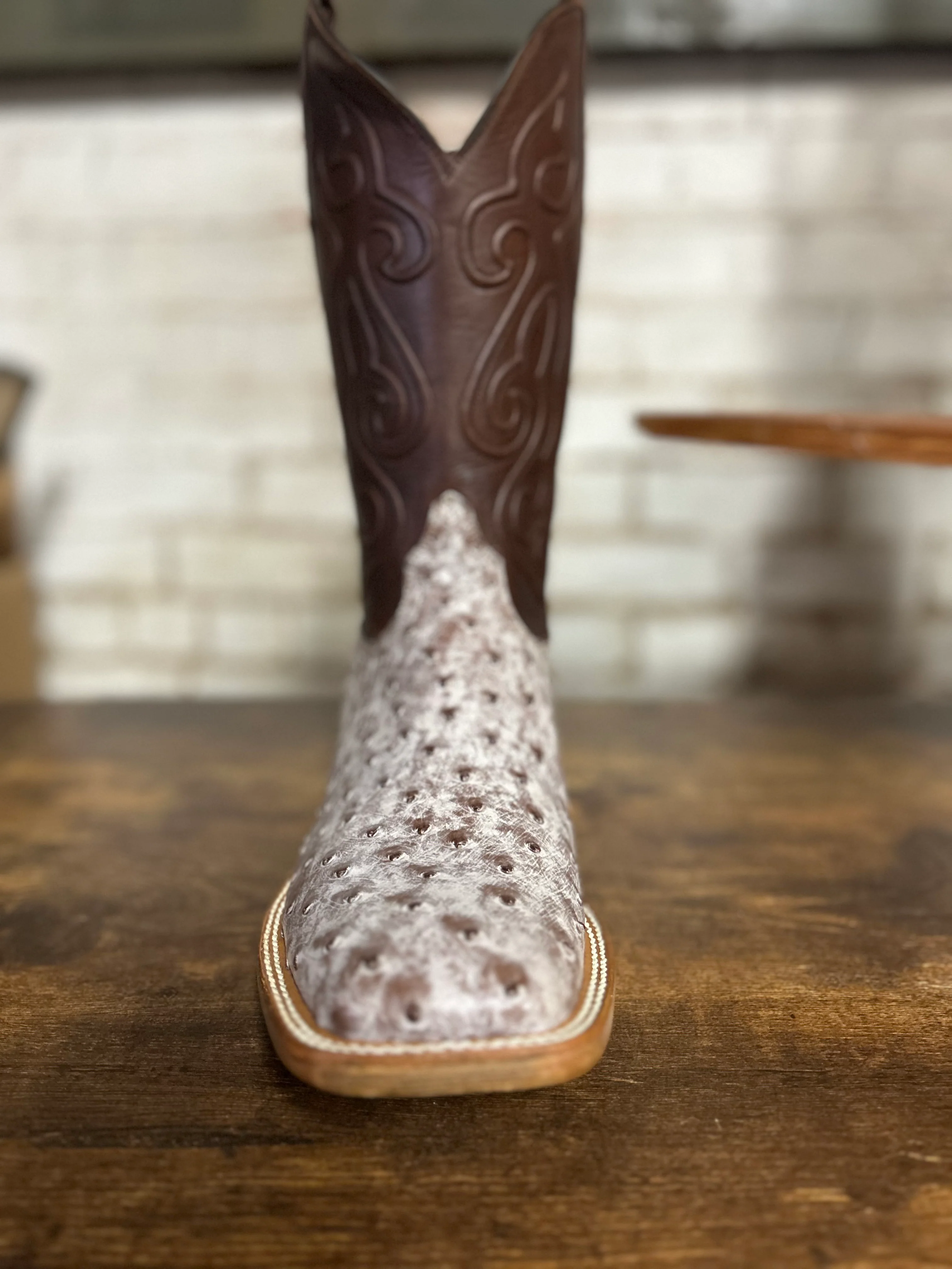 Black Jack Full Quill Ostrich boots - Image 2