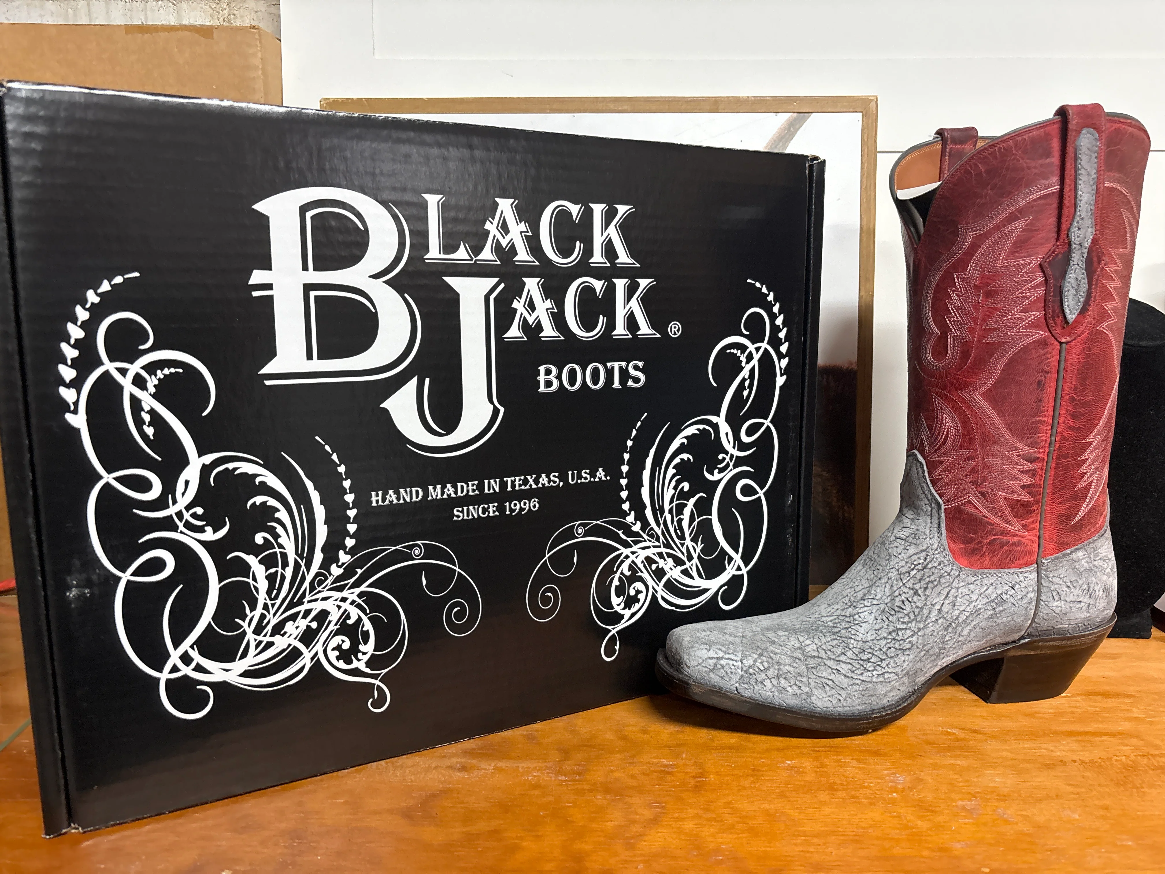Black Jack Hippo Grey Boots - Image 2
