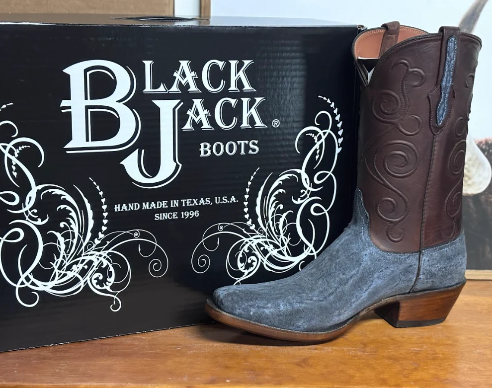 Black Jack Safari Blue Boots - Image 2