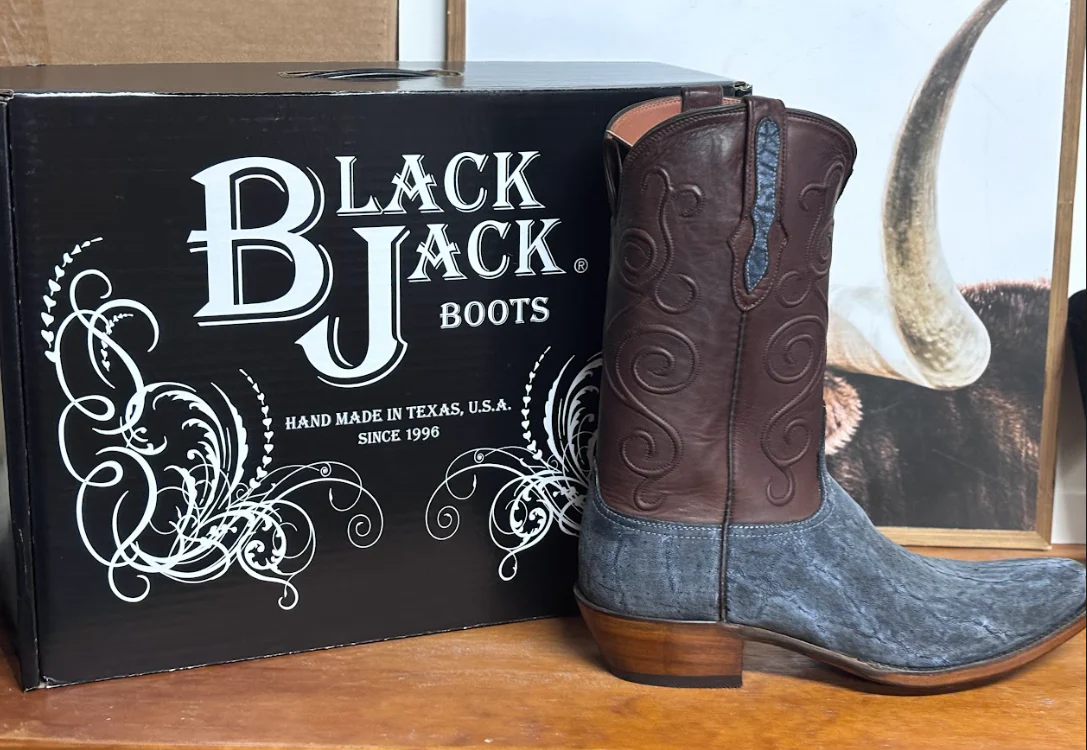 Black Jack Safari Blue Boots - Image 3