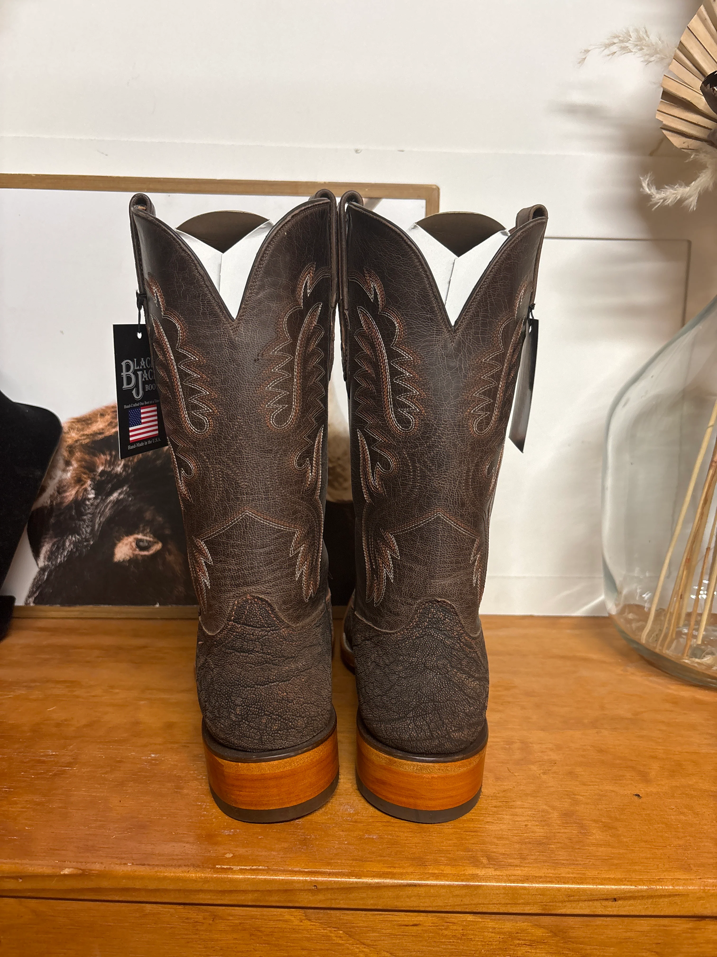 Black Jack Elephant Safari Cognac Boots - Image 3