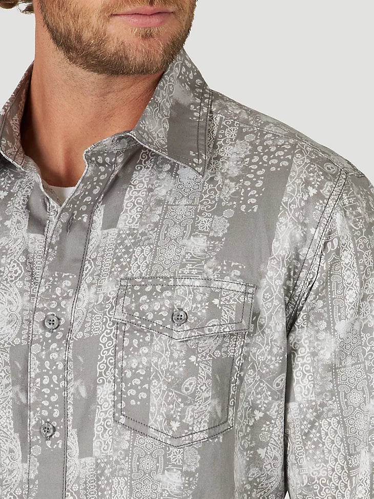 Final Sale ✨Bram Wrangler Retro Button Down Men's Shirt - Image 2
