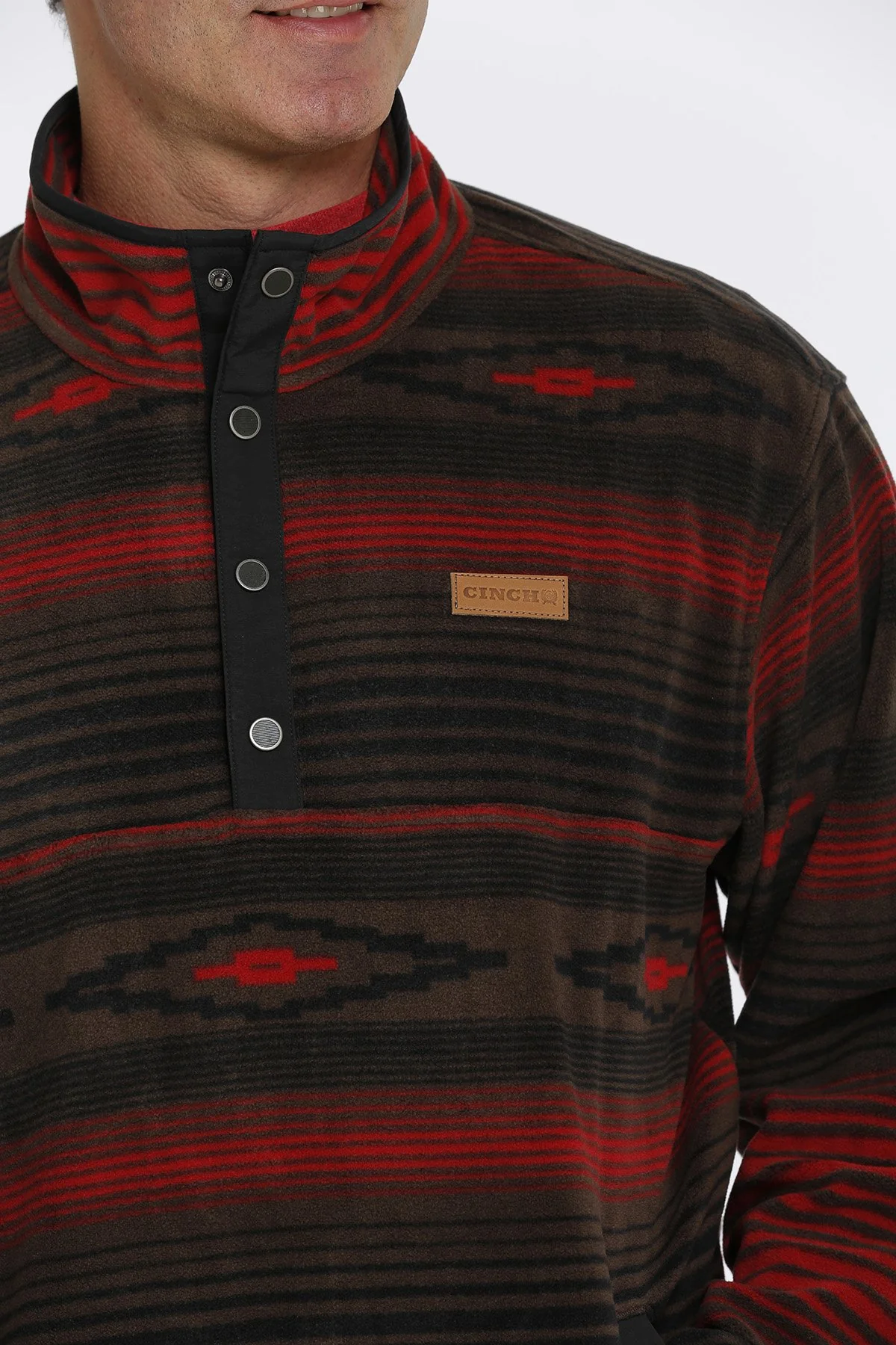 Final Sale ✨Brown Aztec Polar Fleece Men's - Image 2