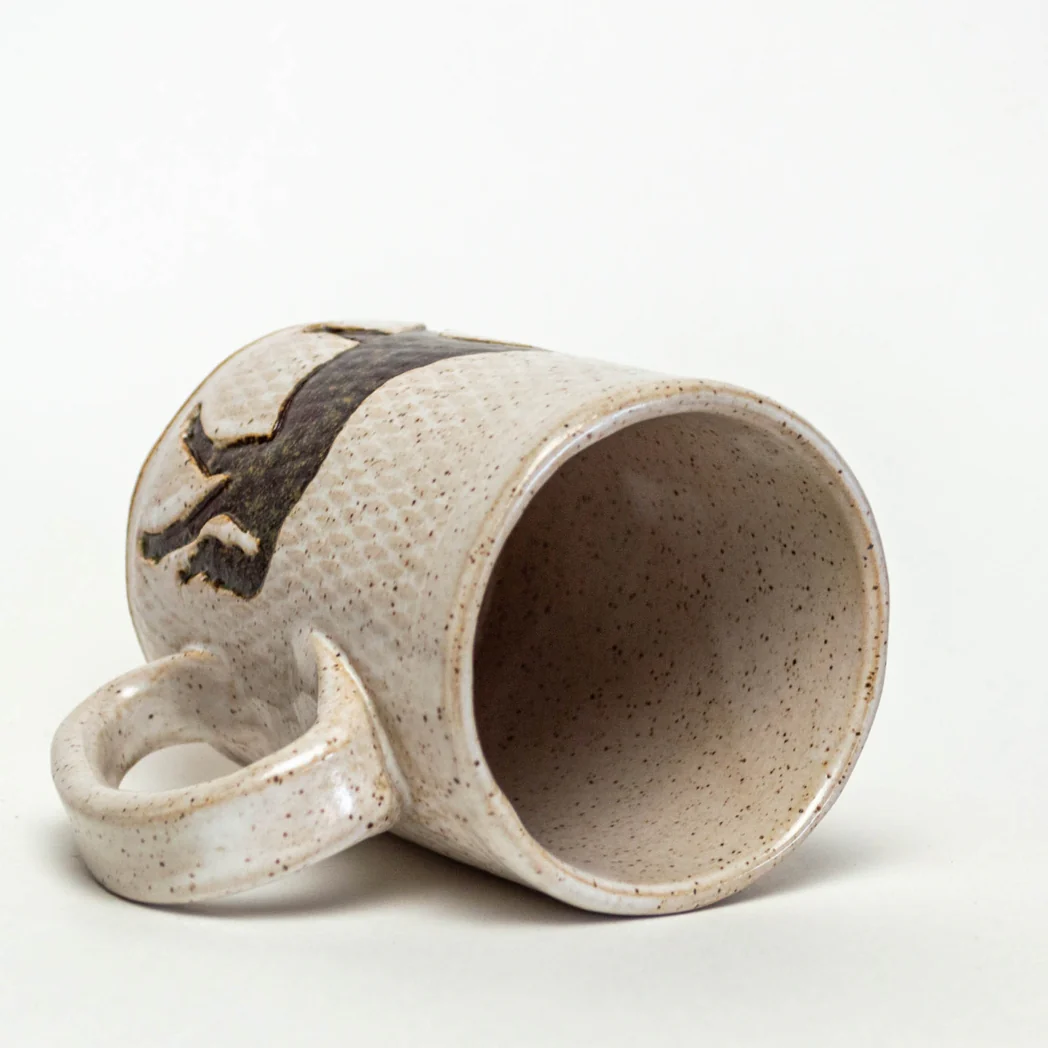 Brown Horse Handmade Mug 14oz - Image 2