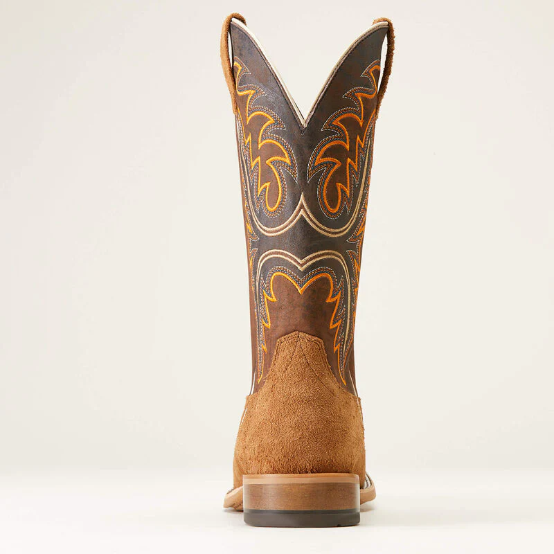 Brushrider Western Boot - Suntan Roughout - Image 2
