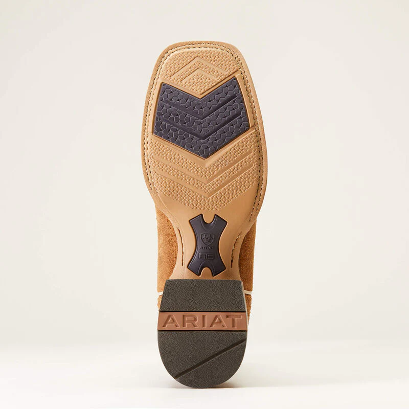 Brushrider Western Boot - Suntan Roughout - Image 6