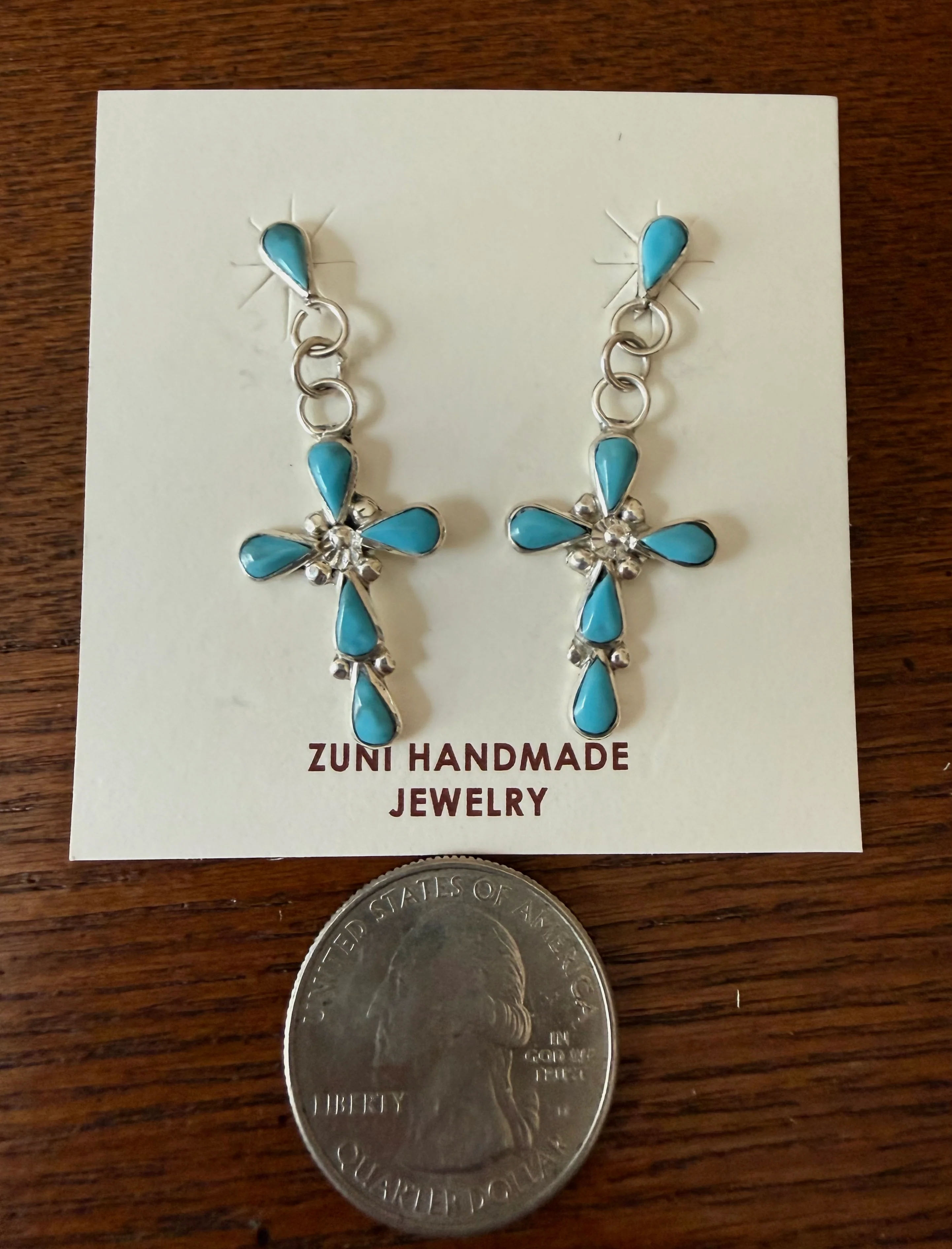 Bryce Authentic Turquoise Earrings - Image 4