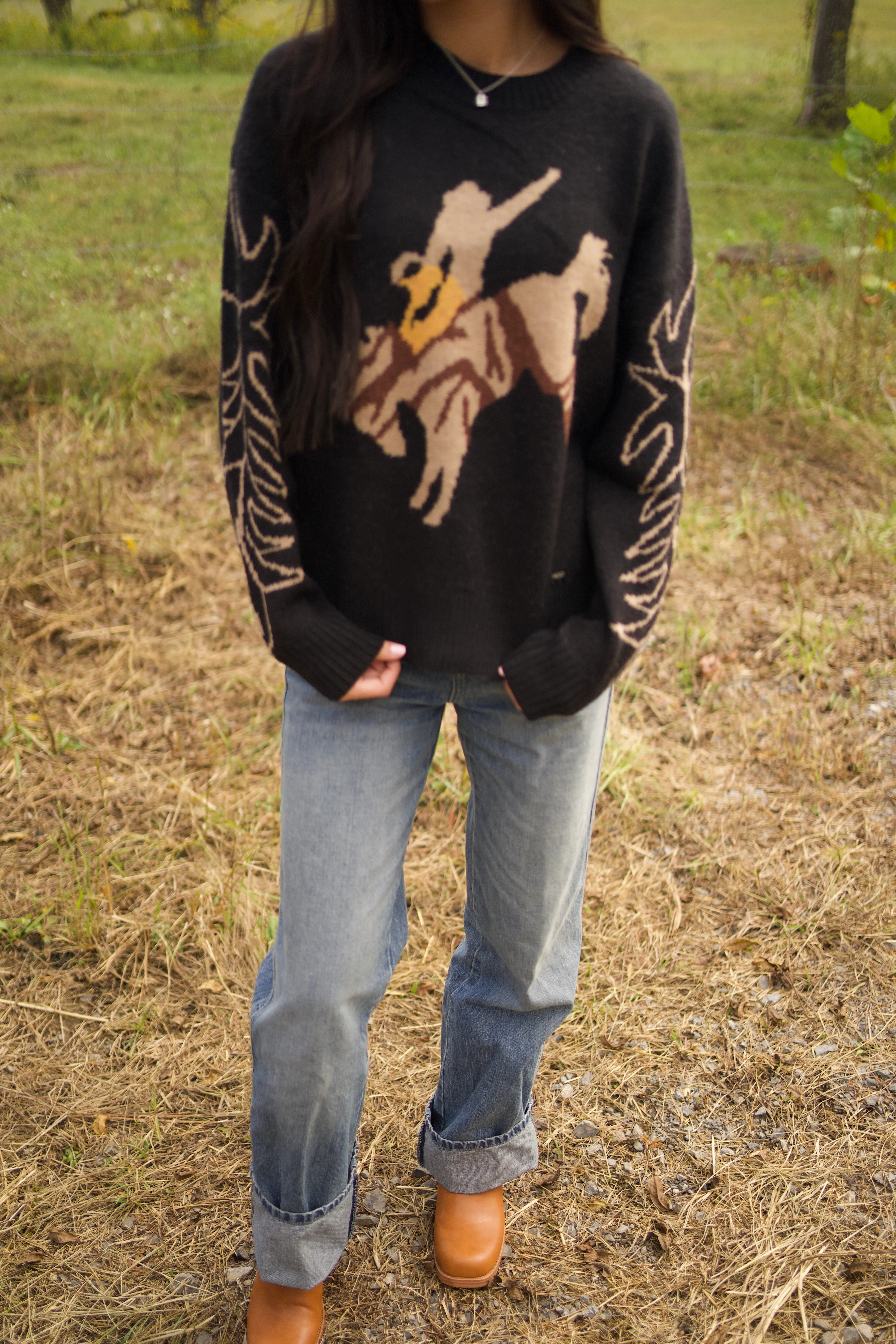Bucking Bronc Sweater - Image 3