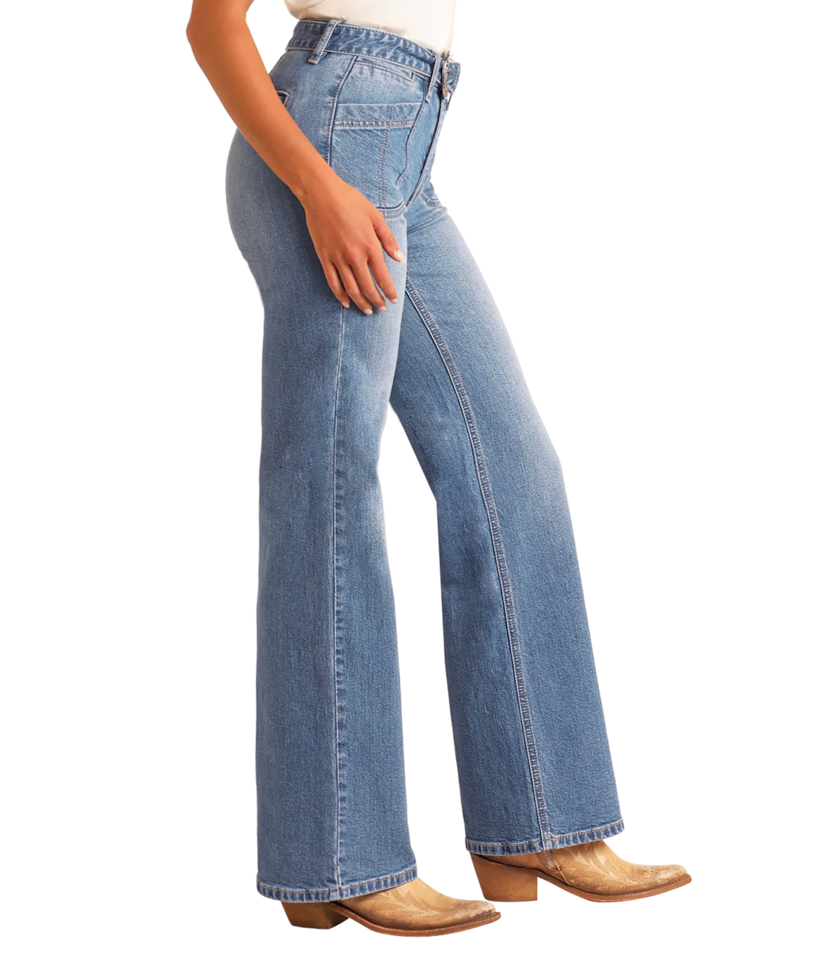Buckle Up Belted Flare - Image 3