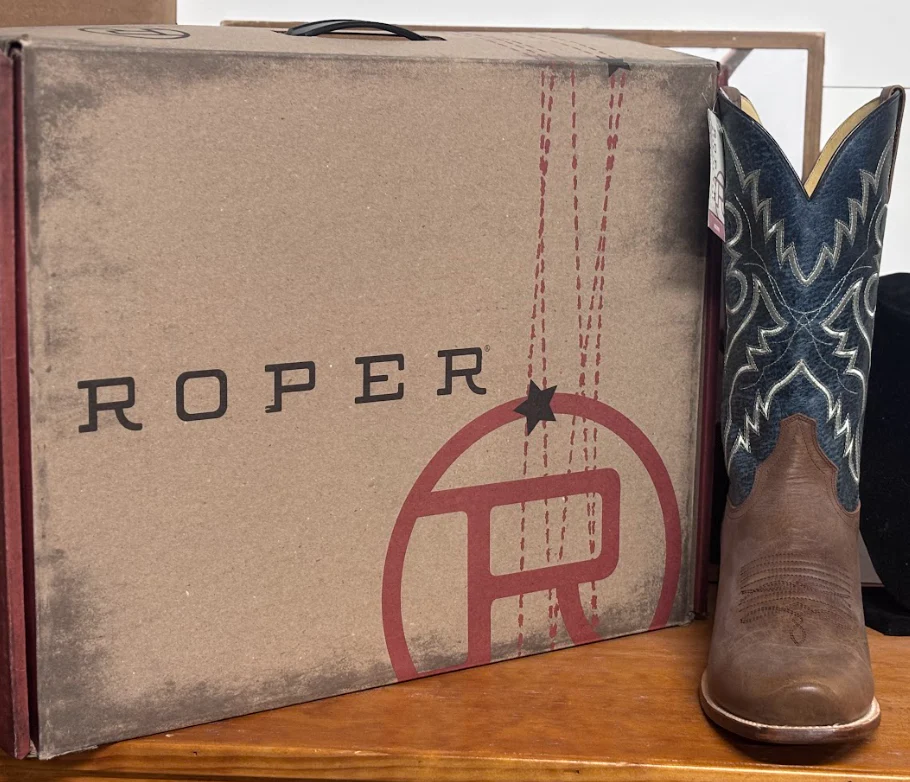 Roper Burnished Brown Leather Vamp - Image 3