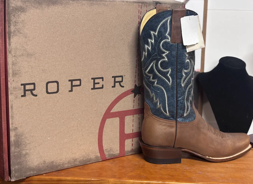 Roper Burnished Brown Leather Vamp - Image 4