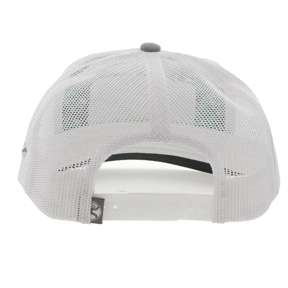 Cactus Ropes Hooey Snapback Gray and Teal - Image 2