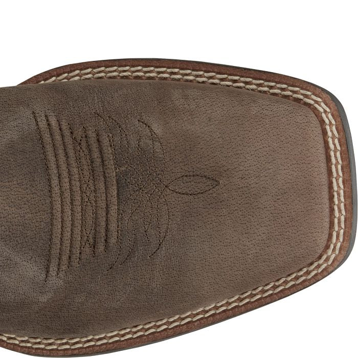 Justin Canter shadow grey water buffalo Justin men’s boots - Image 2