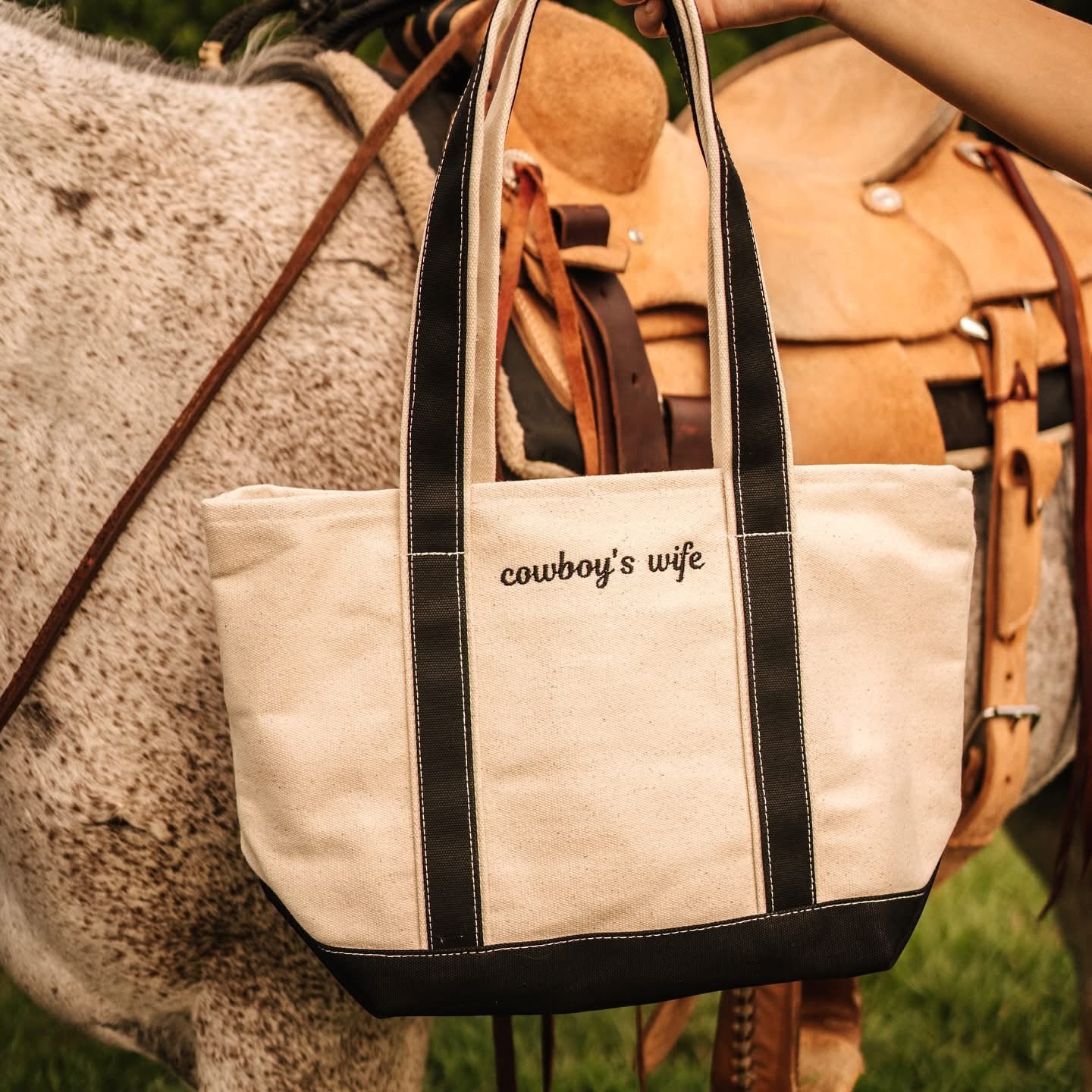 Wifey canvas tote bag - Image 2