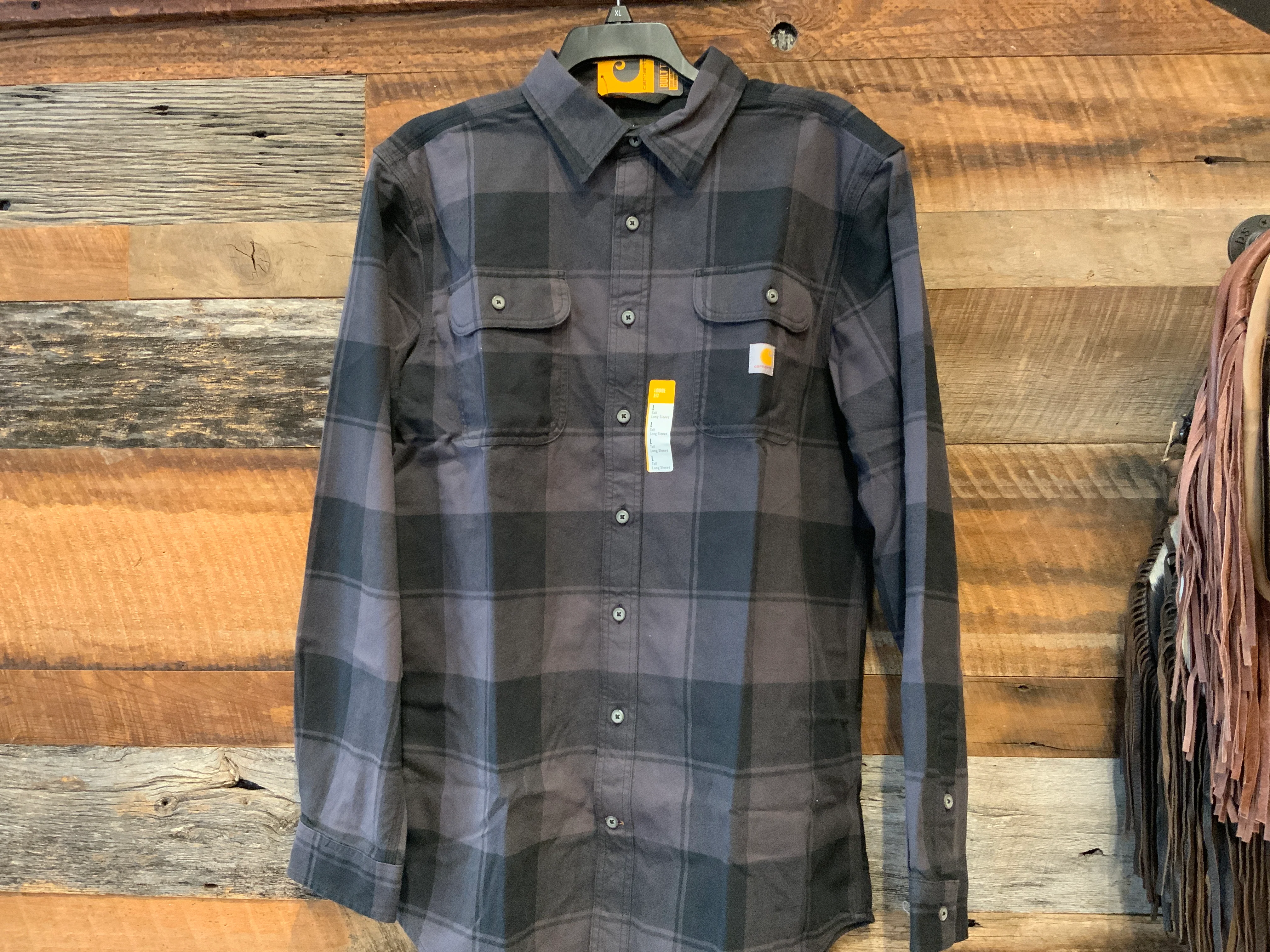 CARHARTT Flannel Long Sleeve Shirt - Image 4