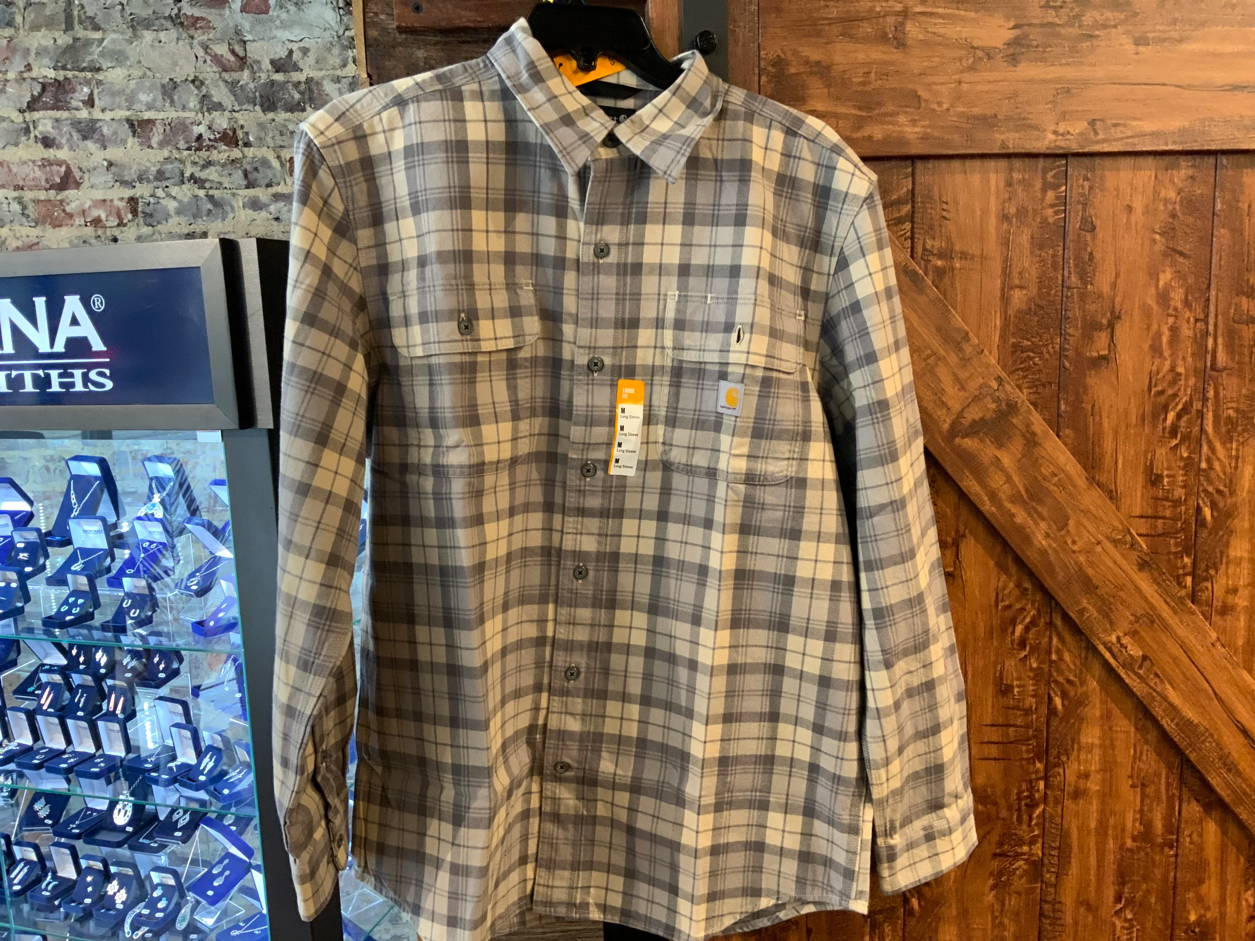 CARHARTT Flannel Long Sleeve Shirt - Image 6