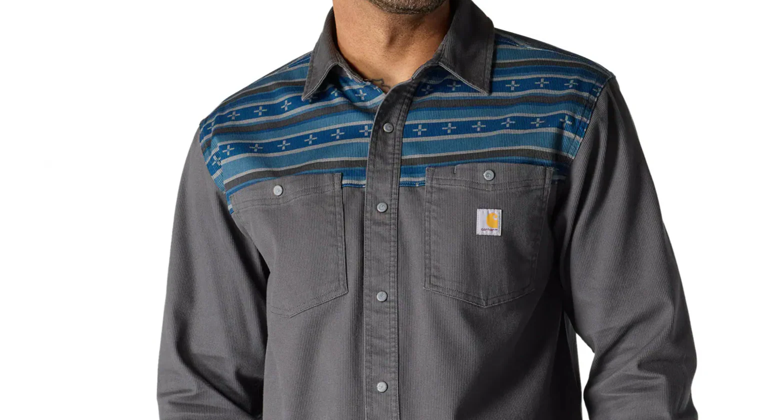 Carhartt Montana Corduroy Snap Up - Image 2