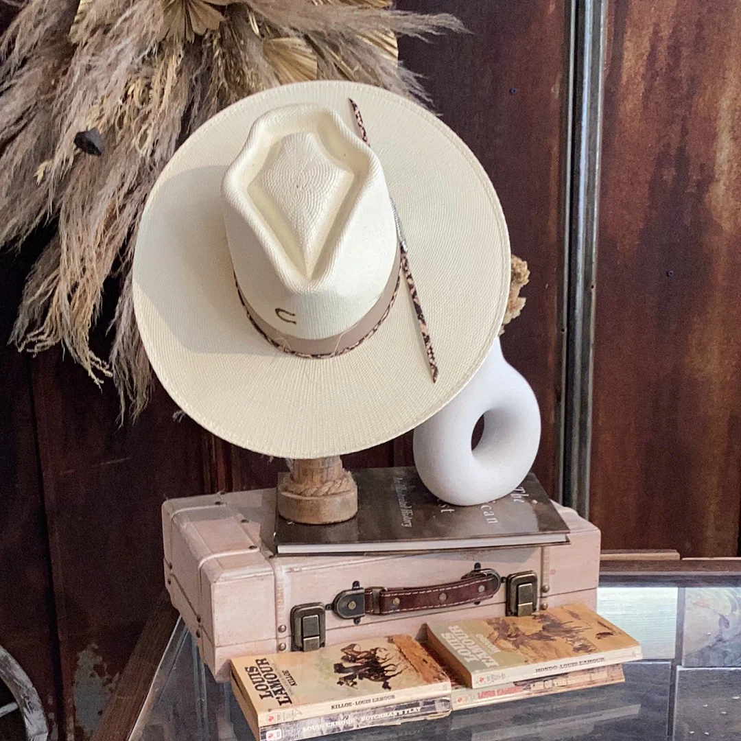 Charlie 1 Horse Spear Point Straw Hat - Image 2