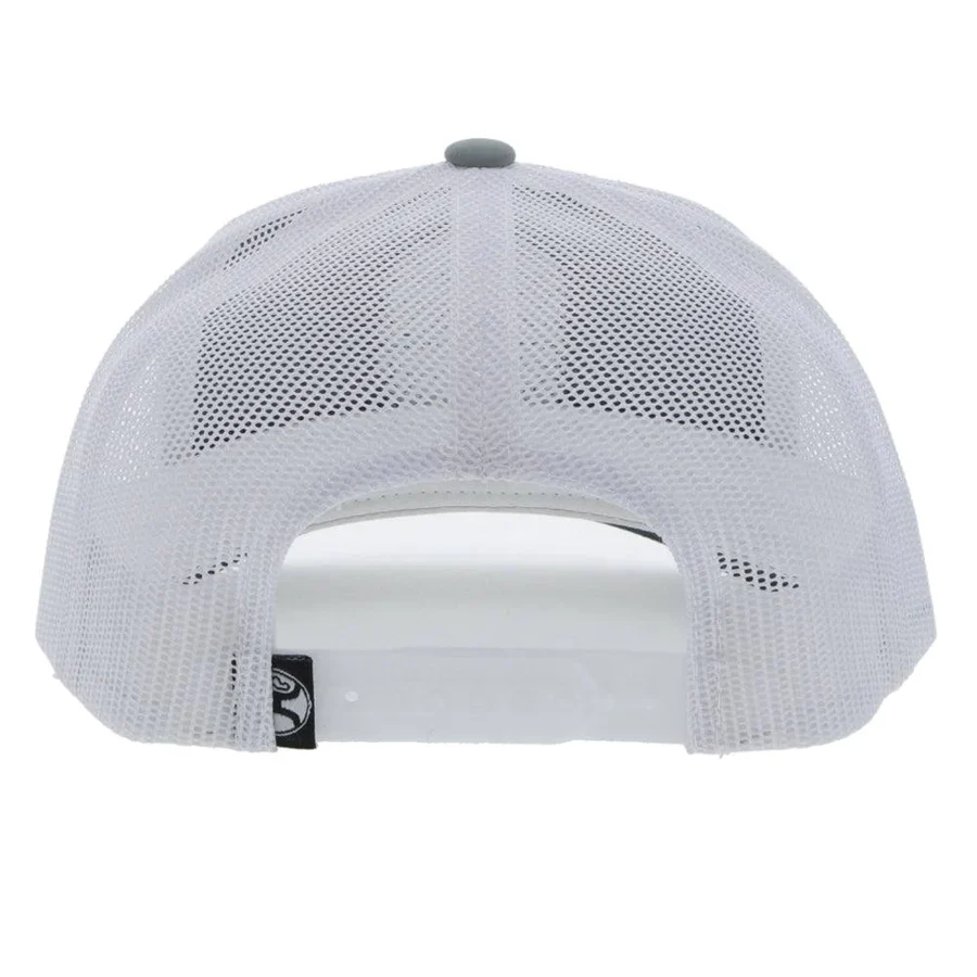 Cheyenne Gray/White SnapBack Hat - Image 2
