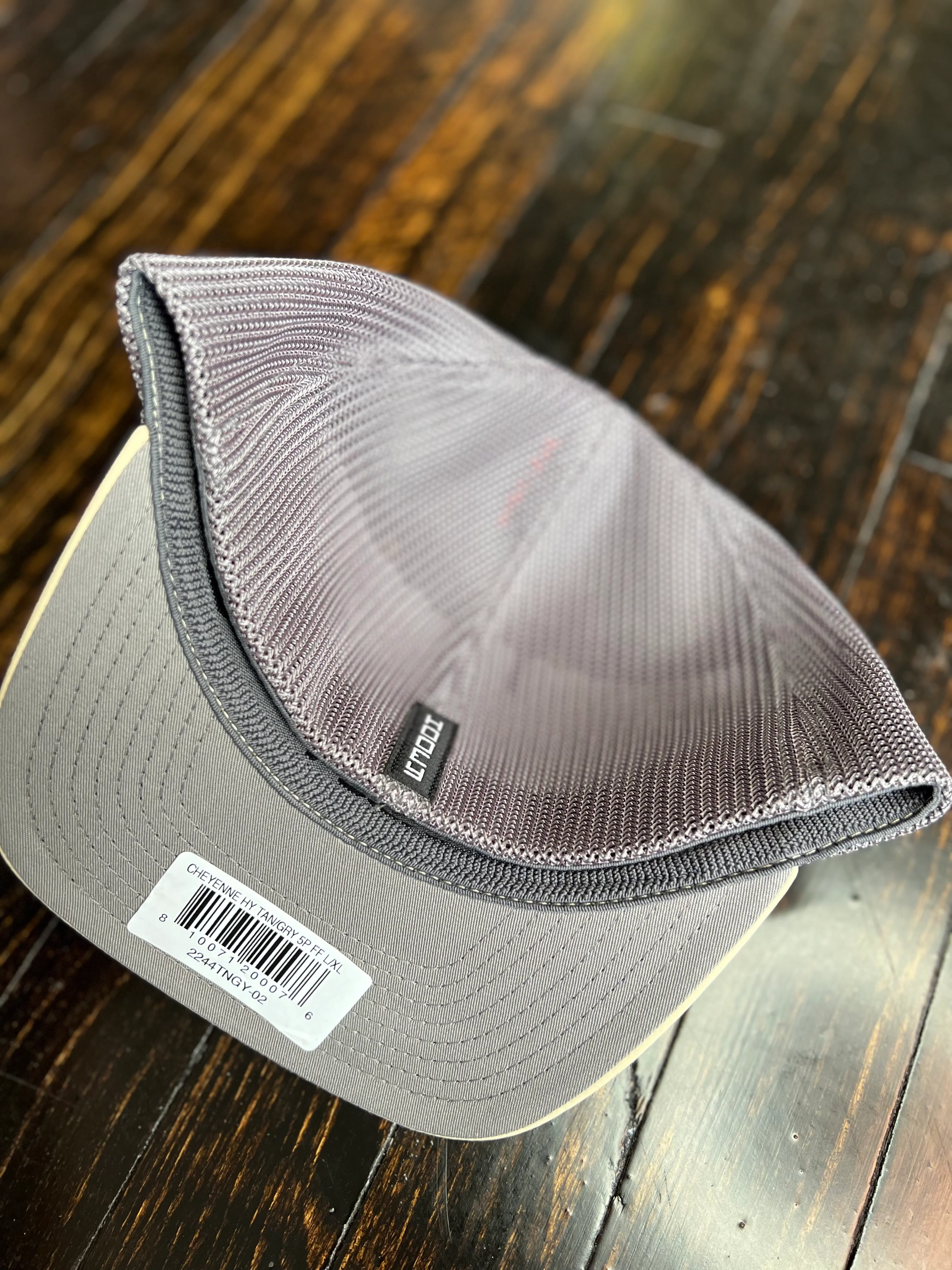 Cheyenne Tan/Grey Hooey Hat - Image 3