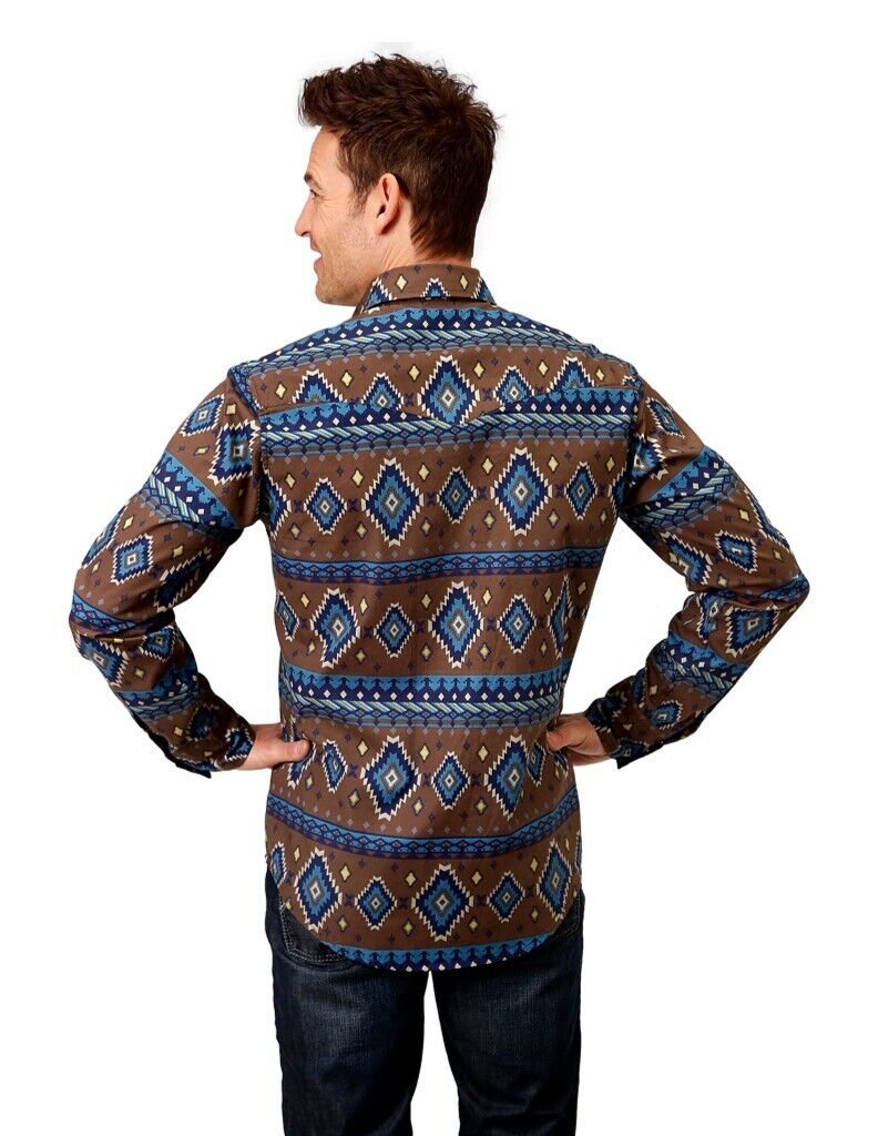 Final Sale ✨ Chocolate Aztec Men's - Image 2