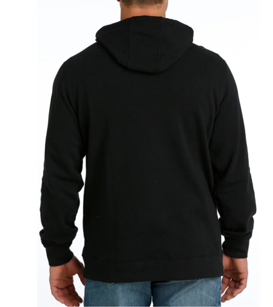 Final Sale ✨ Cinch black and white mens hoodie - Image 3