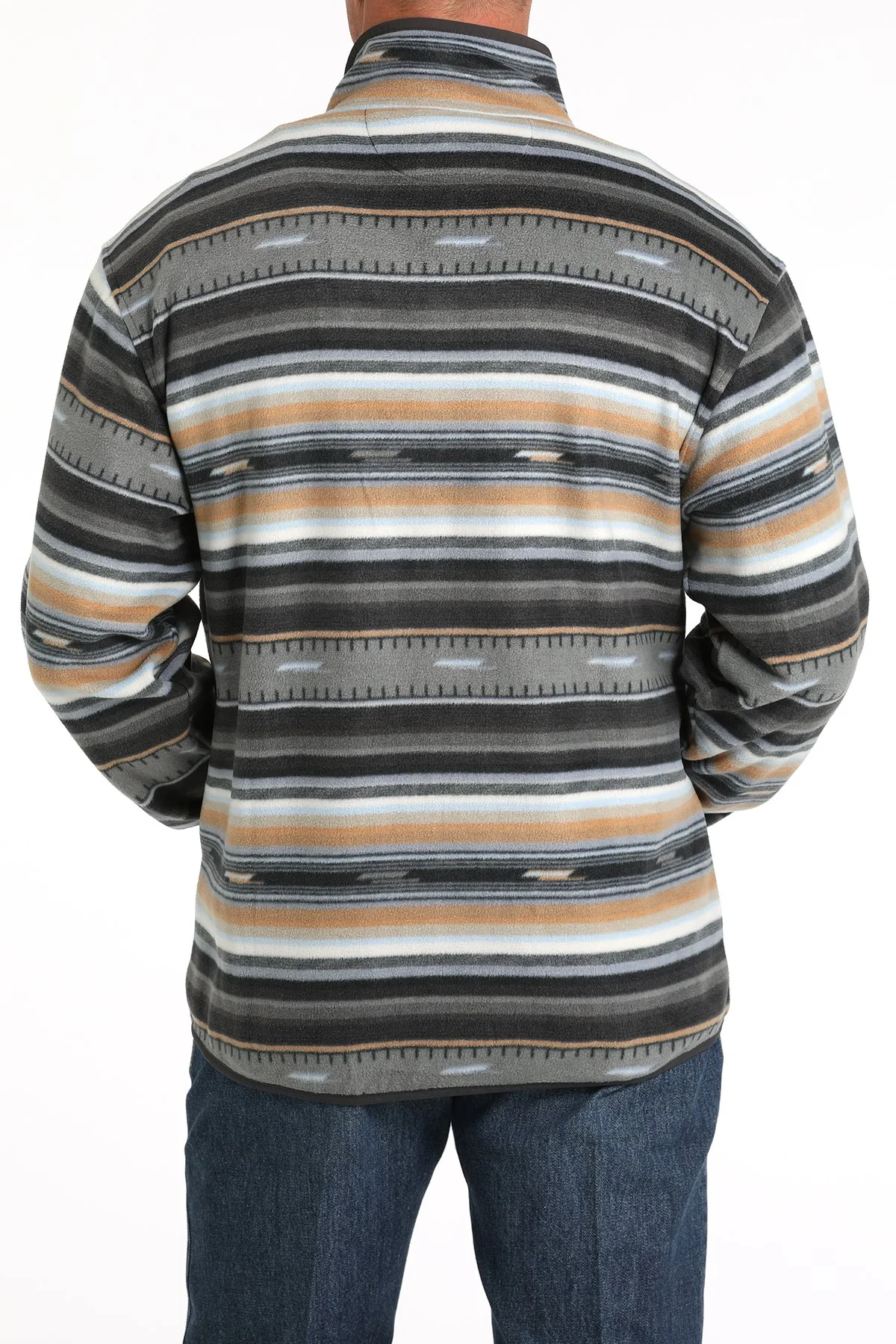 Cinch Cozy Black/Gray Men's Pullover - Image 3