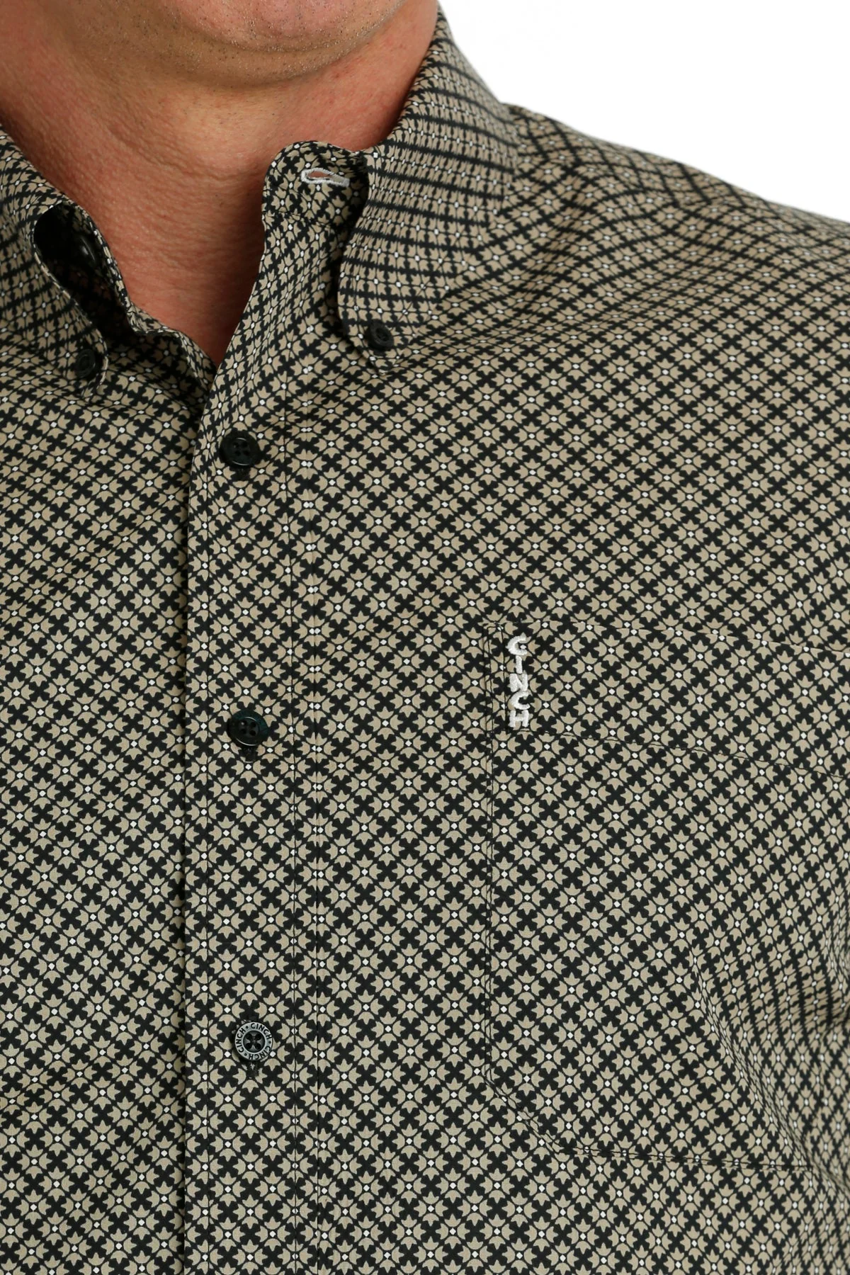 Cinch Crown Men's Button Up Shirt - Image 3