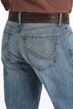 Cinch Men's Grant Medium Stone Jeans - Image 3