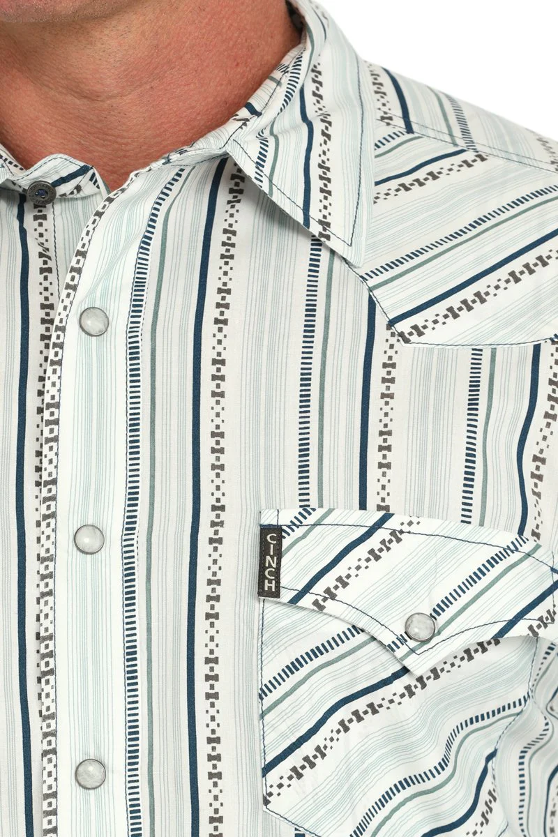 Cinch Modern Blues Snap Up - Image 2