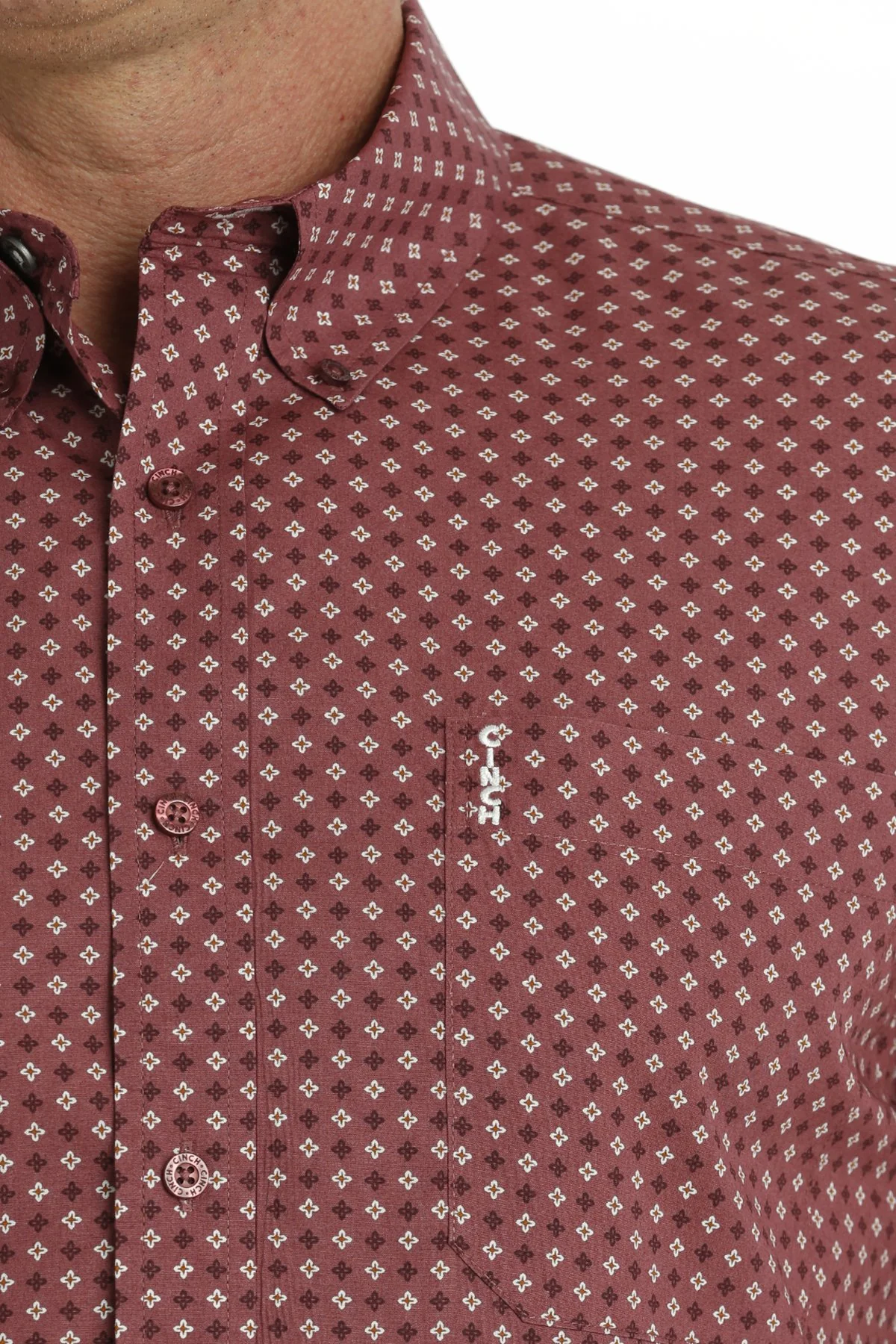 Cinch Rouge Men's Button Up Shirt - Image 3